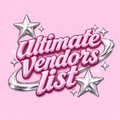 Ultimate vendors list